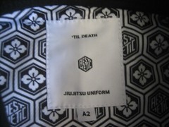 Aesthetic Size A2 Heavy Weight Black Til Death BBJ Brazilian Jiu Jitsu Gi Jacket