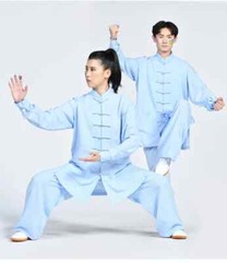Linen And Cotton Martial Art Uniform Tai Chi Clothes Kung Fu Training Clothes