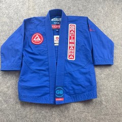 Gracie Barra Jiu Jitsu Gi Top Kids Y2 Blue Equipe GB Edition Ripstop Kimono