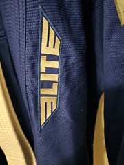 Elite Sports Blue Brazilian Jiu Jitsu (BJJ) Gi – Men’s Size A5 – IBJJF Approved