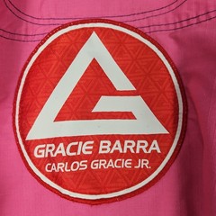 Gracie Barra Equipe F2 Womens Pink BJJ Gi Jacket Jiu Jitsu Kimono