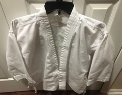 Easton Jiu Jitsu Training Center Gi Jacket Kids/Youth Size 0 (Jacket Only)