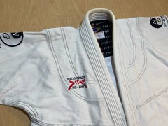 Brazilian Jiu Jitsu Neutral Grounds A2 Kimono Long Beach Gi Helio Gracie White