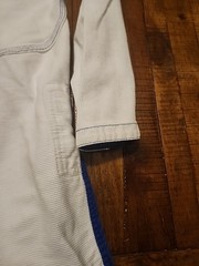 Sanabul Jiu Jitsu Gi And Pants (No Belt) Men’s Size 4A Blue And White 100%…