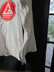 Gracie Barra Equipe Edition BJJ Jiu-Jitsu Gi White Uniform Set A0 Pants & Jacket