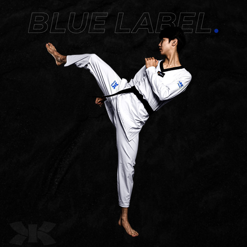 KPNP World Taekwondo Federation Official Uniform, Blue Label