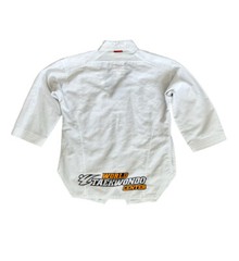 MOOTO EXTERA S5 Taekwondo Uniform (with Black V NECK) WTF Dobok Size 140 (0)