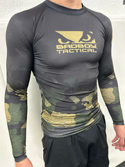 New Bad Boy Tactical Rashguard Camo Gi MMA BJJ Jiu Jitsu Made in Brazil Adult