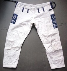 SCRAMBLE WAVE A1 White Judo Gi
