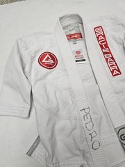 Gracie Barra Equipe Edition Kimono/Pants Gi White Youth Y2 Brazilian Jiu-Jitsu
