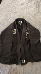 Ouano 350G Serg Brazilian Jiu-Jitsu Black Gi Grappling BJJ A1L
