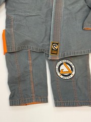 Team Jucao Brazilian Jiu Jitsu Gi Top and Bottom Size C3 Dark Grey