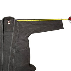 Your Jiu Jitsu Gear Black Jiu-Jitsu Gi Jacket Top Only A-1 100% Cotton Unisex