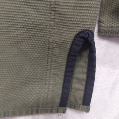 Elite Sports BJJ Gi Jacket Mens A1 Olive Green Technical Fightwear Pearl Weave