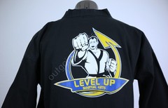 Vision Taekwondo Unisex Adult’s Uniform Top Size 6/200cm Leve Up Martial Arts