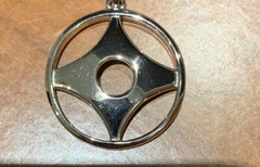 Kyokushin Kanku Sterling Silver Pendant