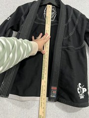 CRNR Combat Gear Gi Fightwear Size A0Jacket & Pants Black Ju Jitsu Bottom