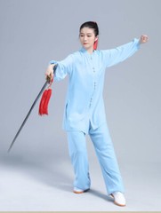 Summer Tai Chi Clothes Wushu Clothing Kung Fu Dress Martial Art Uniform Flowy