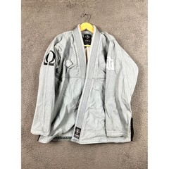War Tribe The Reaper Jiu Jitsu Gi Jacket Grey W2 Women BJJ Kimono Top Honeycomb