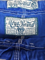 Moya Brand 025 Royal Blue Pants Size K3 Jiu Jitsu Jujutsu 29×23
