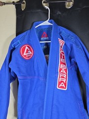 Gracie Barra Atleta BJJGi Jacket Kimono Top A0 Blue Equipe GB Edition Jiu-Jitsu