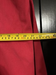 Vintage Han Moo Kwan Taekwondo Dobok Uniform-Red-World Taekwondo Patch 80cm Tall