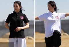 Summer Breathable Short Sleeve Kung Fu Shirts Wing Chun Training Vintage Sport