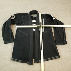 Toro BJJ Jiu Jitsu GI Top Mens Small Black Karate MMA Black Ops