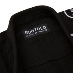 Men’s Shoyoroll BJJ Kimono Batch RVCA x Roots GI 450 GSM Uniform Black With Bag