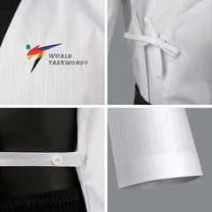 MOOTO WTF POOMSAE DAN UNIFORM FOR MALE/TAEKWONDO POOMSAE UNIFORM/Martial arts
