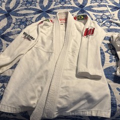 Woldorf Jiu Jitsu Brazilian GI Size 5 A3 Top Pants And Belt