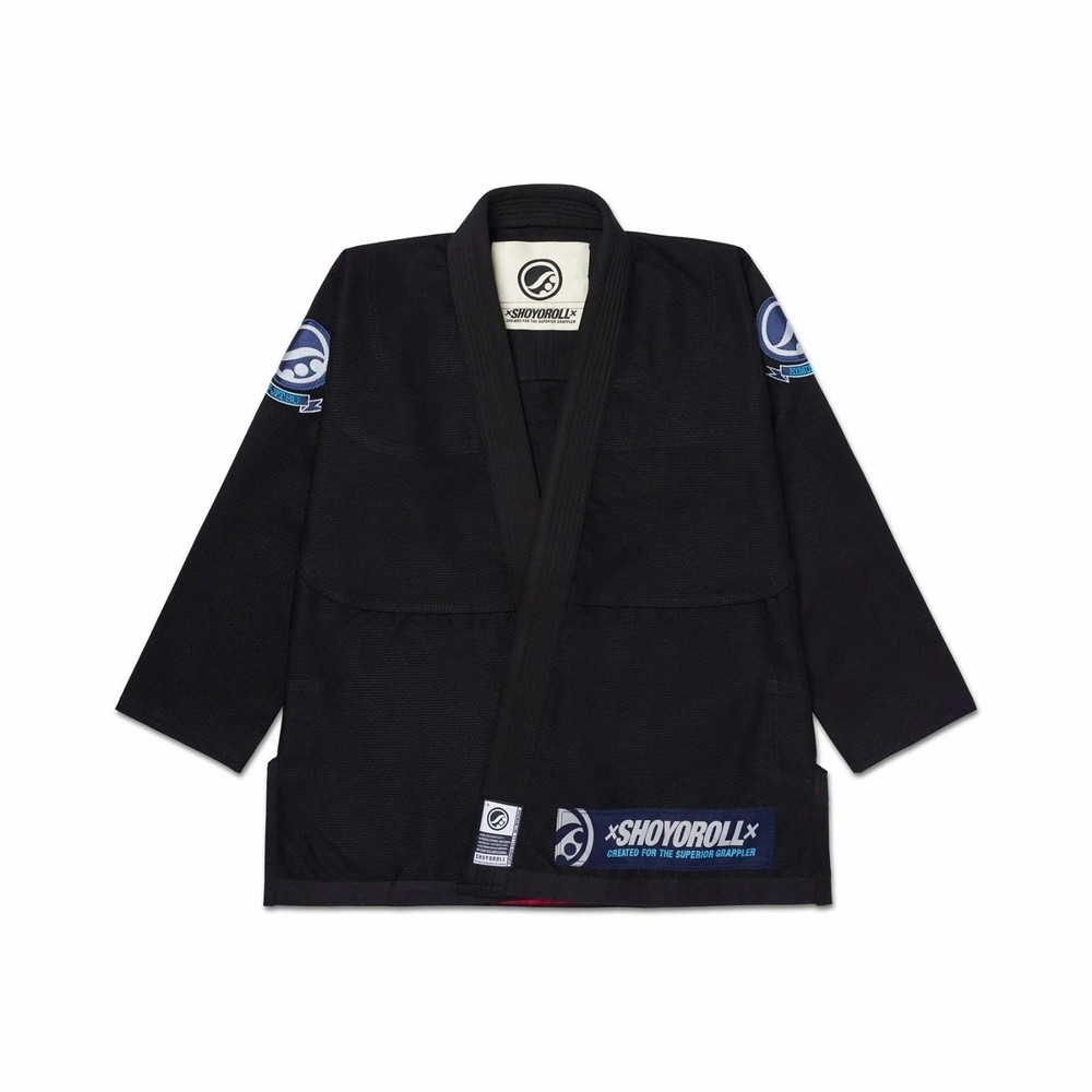 Shoyoroll Safire Competitor BJJ Gi Black 450 GSM Jiu Jitsu Kimono *with bag *
