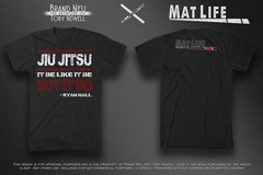 MATLIFE BJJ LEGENDS RYAN HALL T SHIRT ***Brand New***