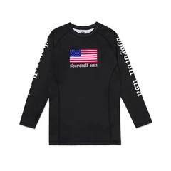 Shoyoroll Batch #151: 24 Americana Rash Guard LS with Short