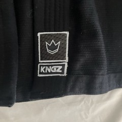 KINGZ The One Kimonos Kore GI Black Long Sleeve Size M2 Jiu Jitsu BJJ MMA