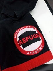 BJJ GI Top Refuge Jiu Jitsu Academy Youth M4 Only Top