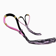 Mongkol Prajiat Muay Thai Set Tranditional Boxing Color Pink Black Handmand Head