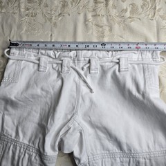 Hayabusa Pants Mens A1 White Jiu Jitsu Grappling MMA Fight