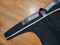 OTM Jiujitsu Gi Top Kids Black Size M000 Youth BJJ Grappling On The Mat MMA Gym