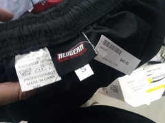 Krav Maga Worldwide Nylon Pants Black Size Small
