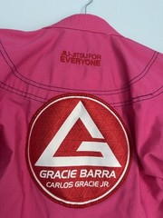 GRACIE BARRA Jiu Jitsu Gi Girls PINK Equipe GB Edition Lite Ripstop Kimono Y4