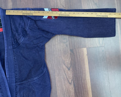 Hyperfly StarLyte III A1L BJJ Jiu Jitsu Kimono Gi Excellent Condition Black Blue