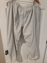 STORM Set White Gi BJJ Top Bottom Kimono Size A2