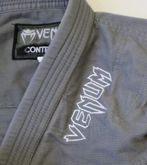 Venum Contender Brazilian Jiu-Jitsu Gi Size C1 Youth Gray Jacket Only BJJ