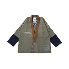 Shoyoroll Albino and Preto Tranquility BJJ Gi Kimono 450 GSM Jiu-Jitsu Uniform