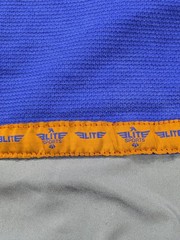Elite Sports BJJ Gi Jacket Mens Small A1 Blue Kimono Brazilian Jiu Jitsu MMA
