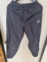 Mizuno Boxing Sauna Suit Size O(XL) Weight Cut Set Black White Japan Used