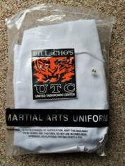 Size 4 Costume UTC Martial Arts Karate United TaeKwonDo Center Uniform White