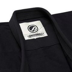 Shoyoroll Safire Competitor Black JIU JITSU Kimono 450 GSM With Bag Hot Selling
