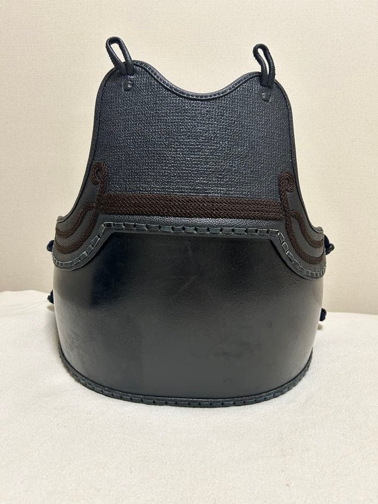 Japanese Kendo Do Chest Guard Armor Torso Black Stone Eye Resin Ryusen